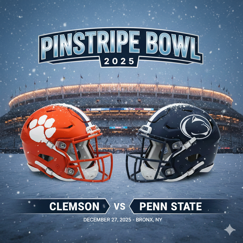 Clemson vs Penn St: Pinstripe Bowl Analysis and Prediction