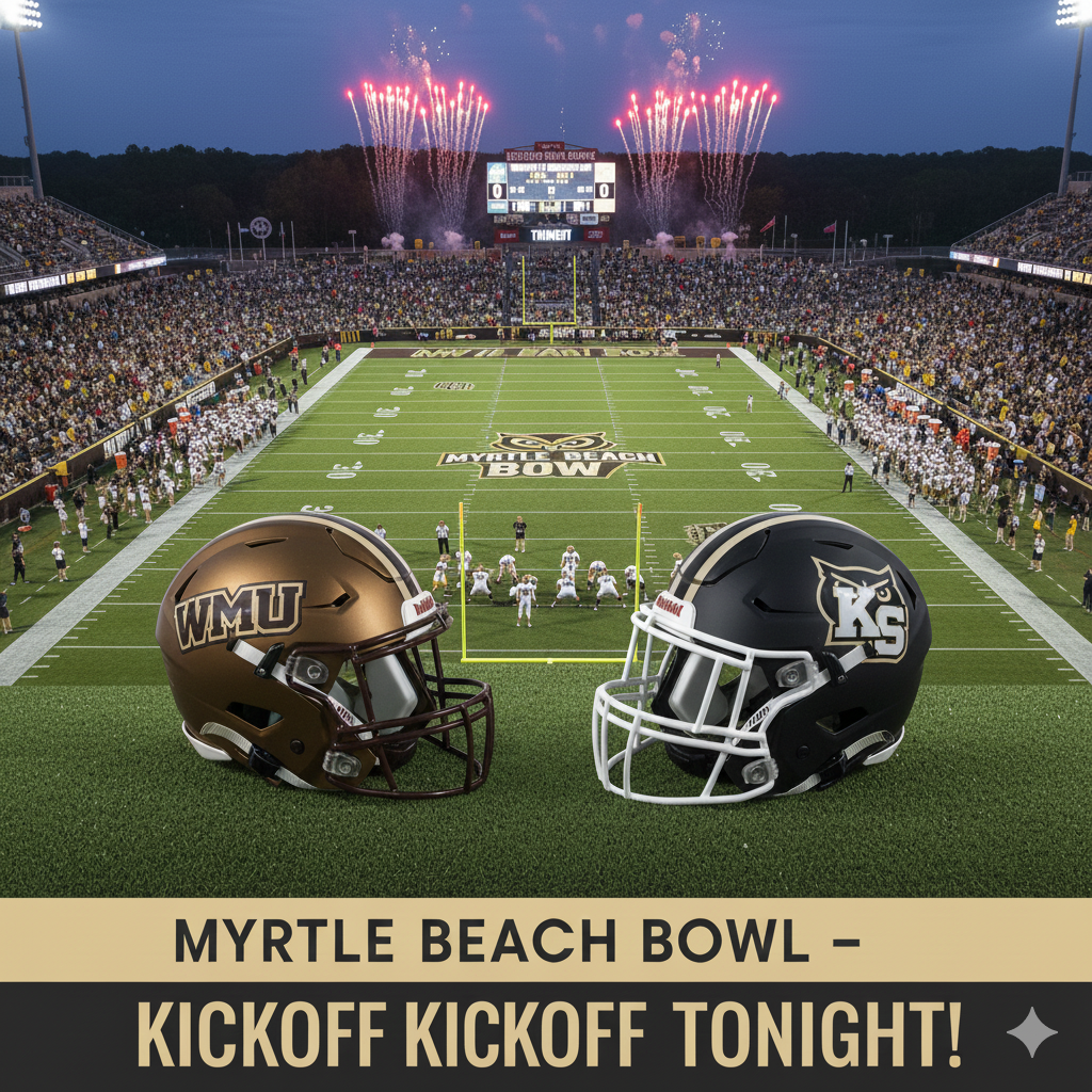 Myrtle Beach Bowl Game Prediction: Kennesaw State vs. Western Michigan