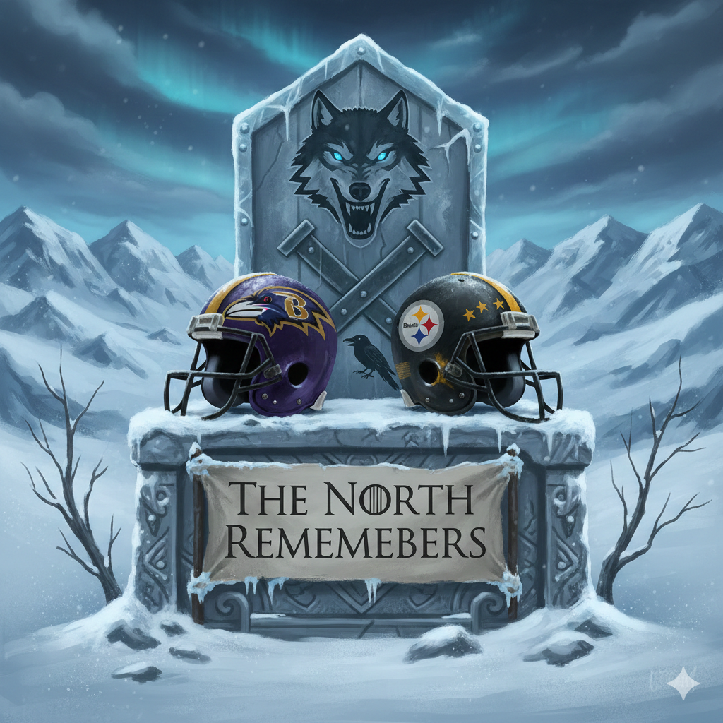 The North Remembers: Ravens and Steelers Battle for the Crown in Week 18