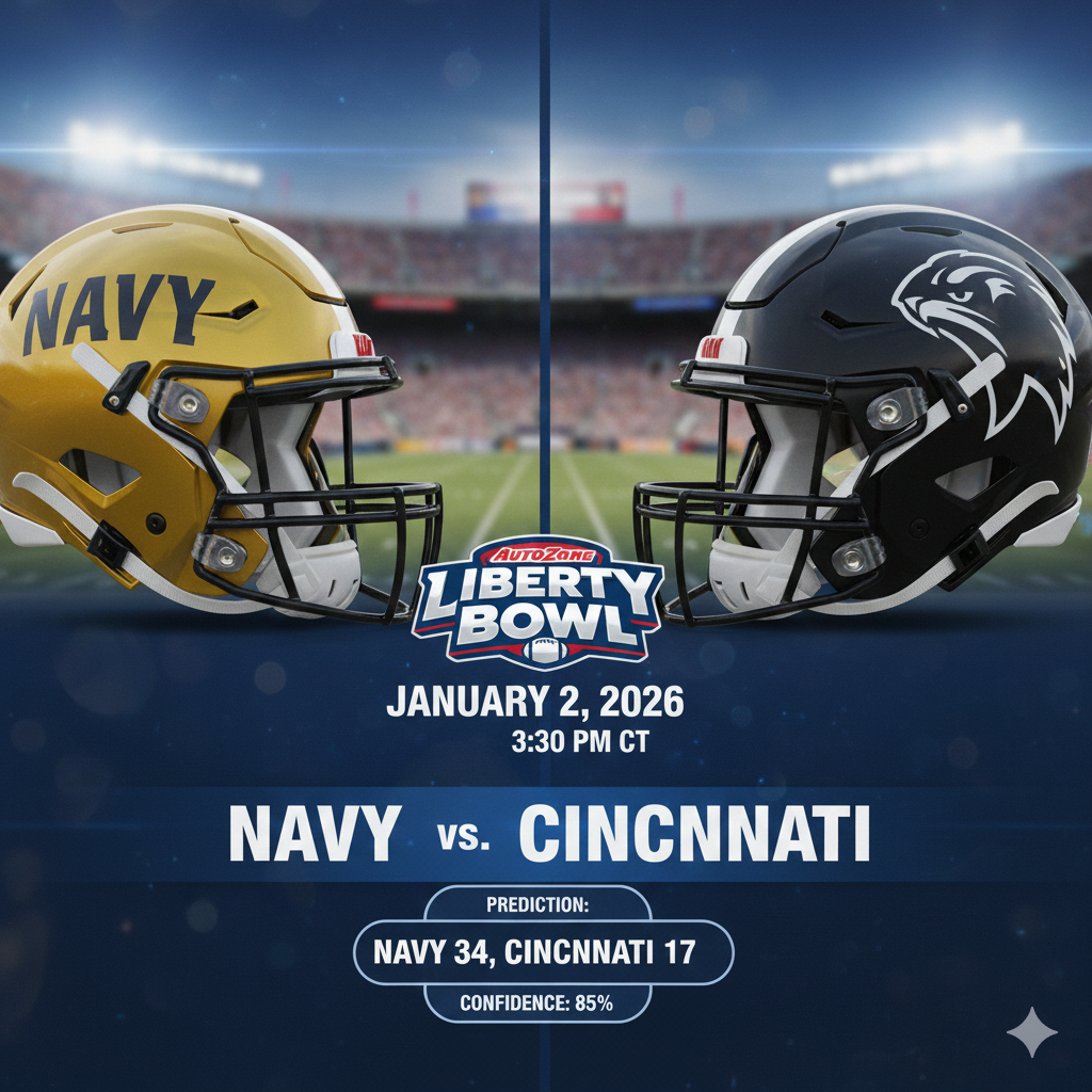 Navy vs Cincinnati: Liberty Bowl Analysis and Prediction