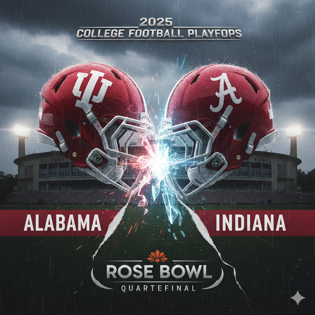 Alabama vs Indiana: Rose Bowl College Football Playoff Analysis and Prediction