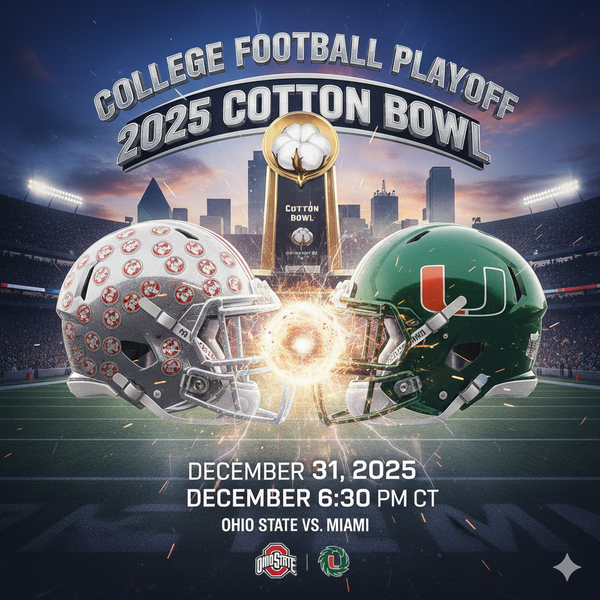 Miami vs Ohio St: College Football Playoffs Cotton Bowl Analysis and Prediction