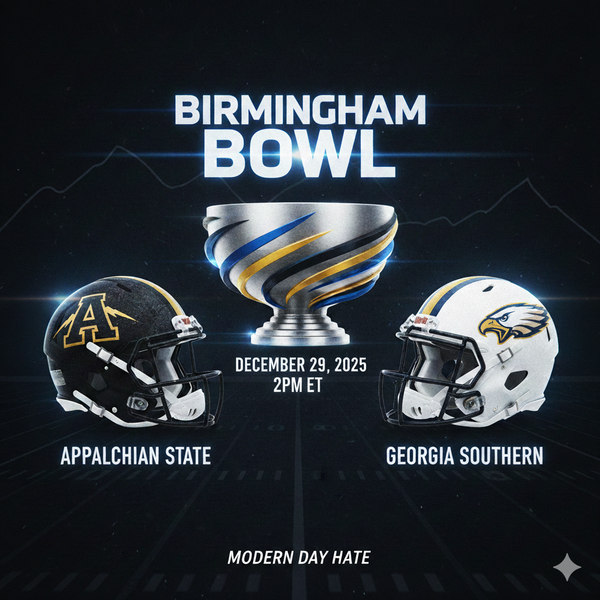 Appalachian St vs Georgia Southern: Birmingham Bowl Analysis and Prediction