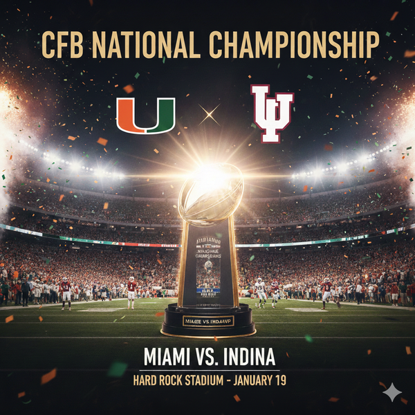 Miami vs Indiana: CFB National Championship Game Preview