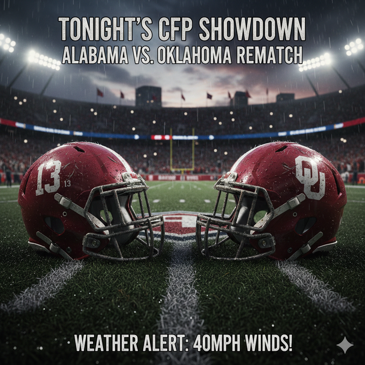 The Rematch in Norman: Alabama vs. Oklahoma CFP Preview